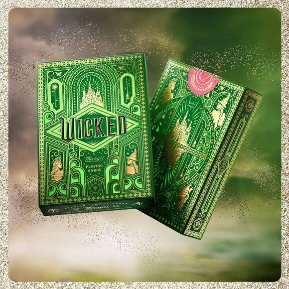 💖💚 Theory 11 x Wicked Playing Cards NIB - Picture 3 of 12